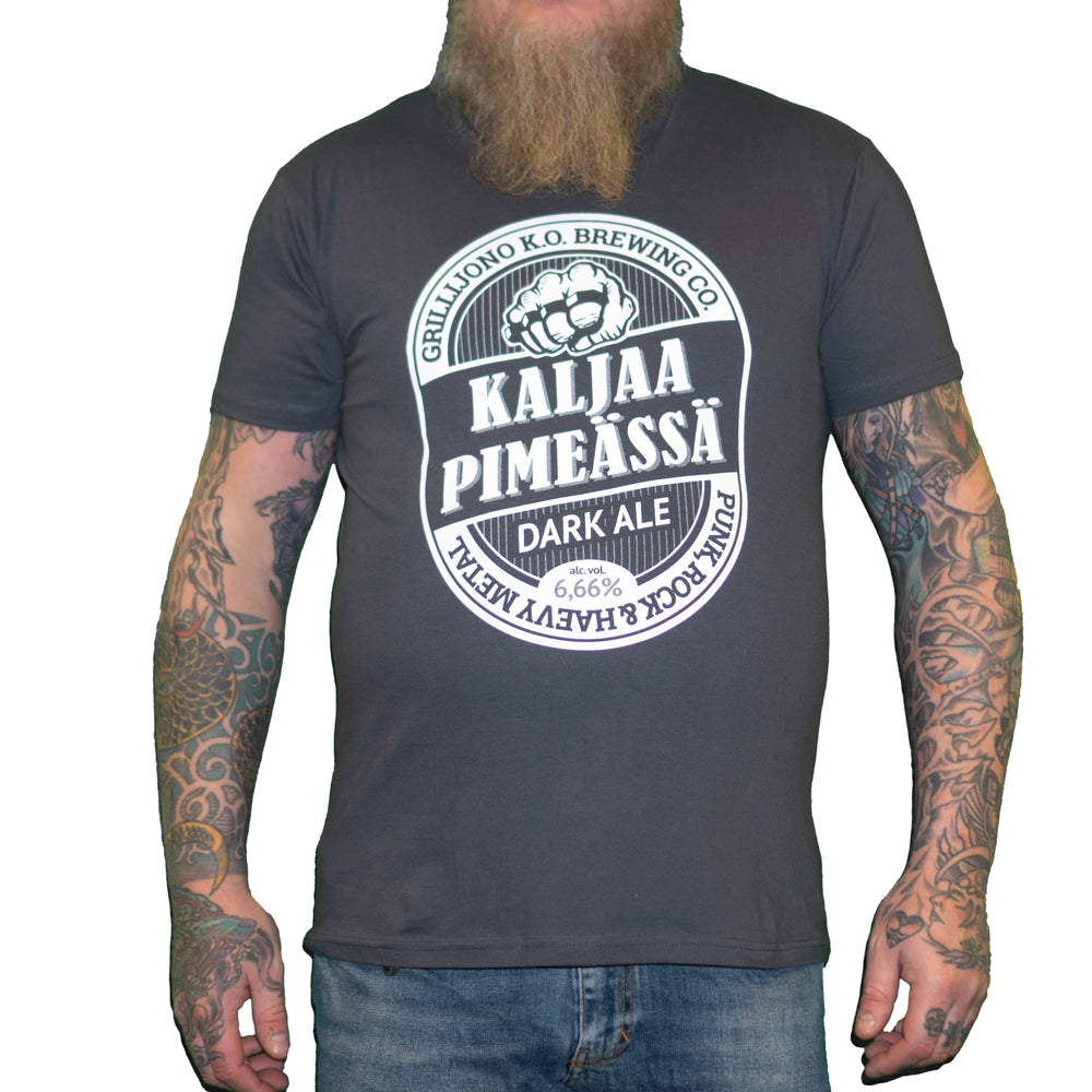 Kaljaa pimeässä - Lyhythihainen T-paita